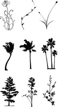 199x368 growing plants drawing free vector download - Flower Growing Drawing