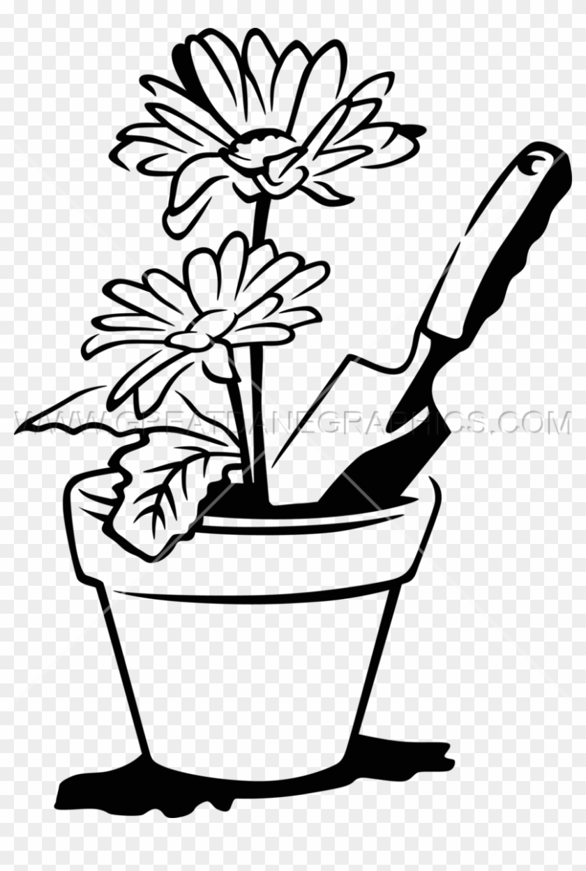 840x1249 Flower Pot Line Drawing At Getdrawings Com Free - Flower Line Drawing Clip Art Free