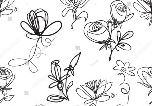 300x210 Abstract Flowers Line Drawing Flower Display Resolution Clip Art - Flower Line Drawing Vector