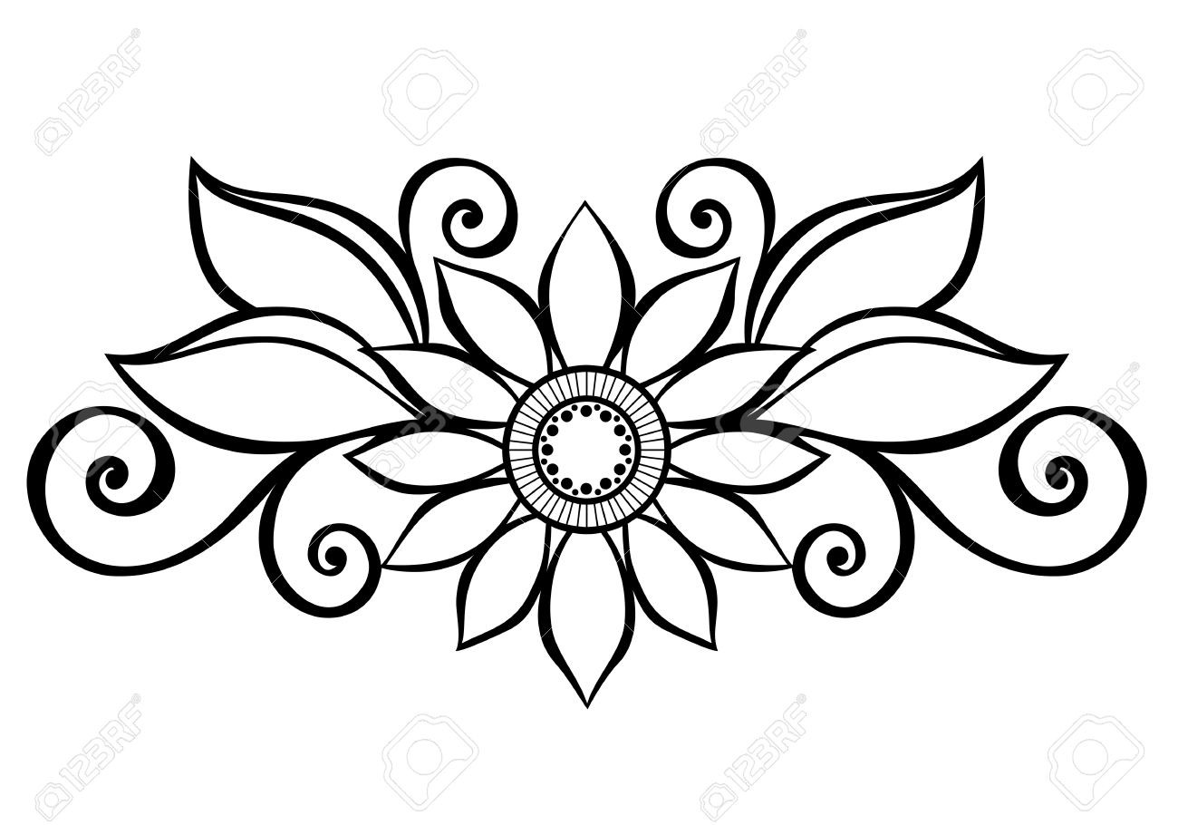Flower Pattern Drawing at Explore collection of