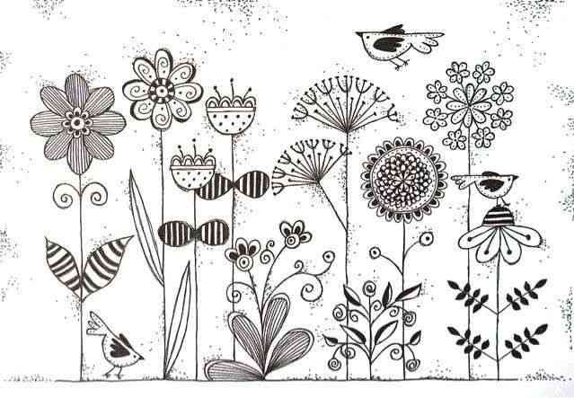 639x443 Drawings Sketches Inspirational Luxury Flower Pattern - Flower Pattern Drawing