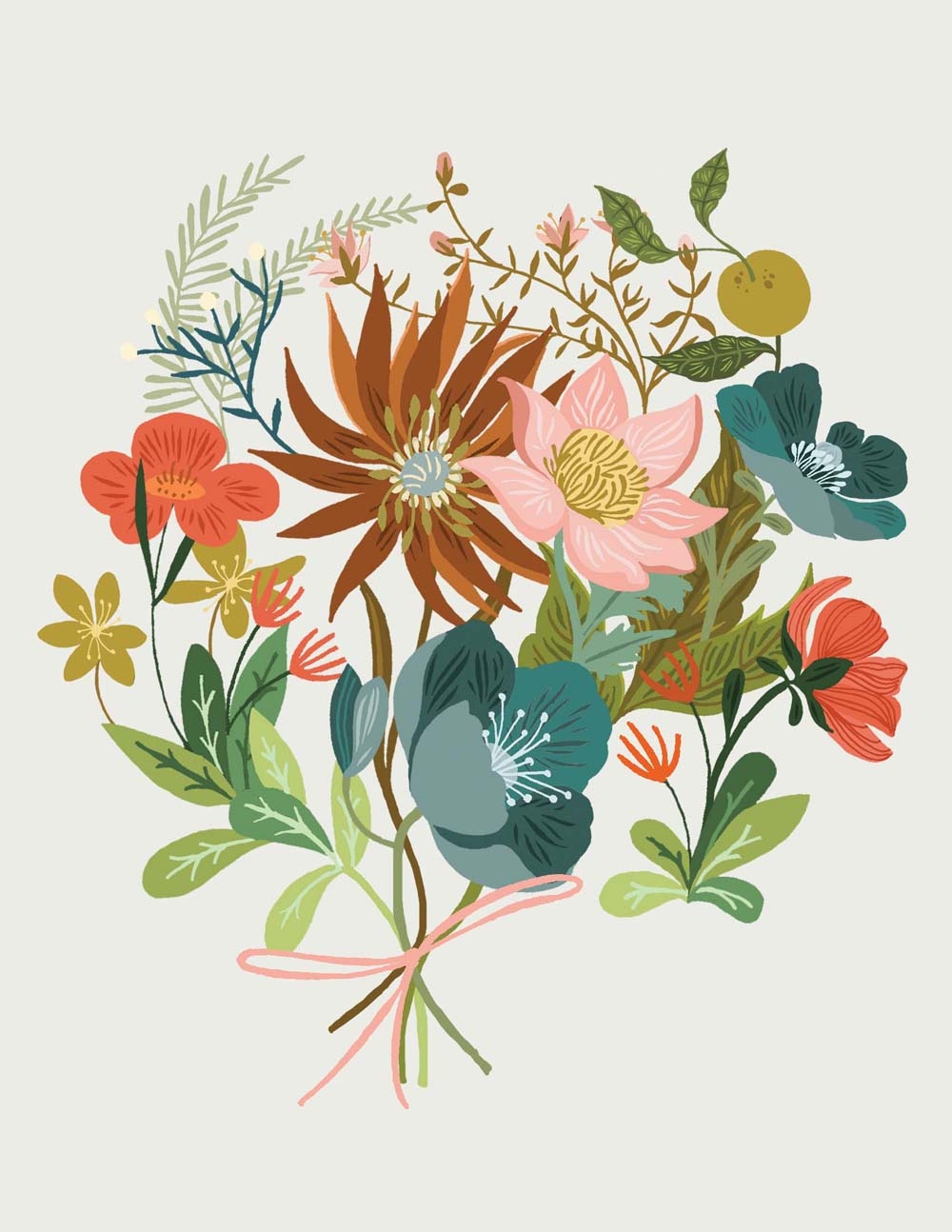 Flower Plant Drawing