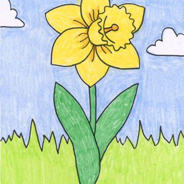 365x365 Plants Archives Art Projects For Kids - Flower Plant Drawing