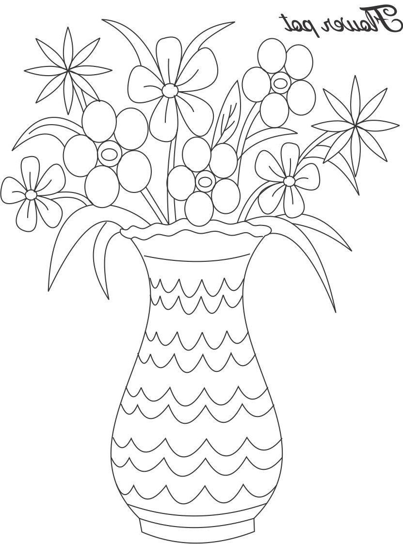 Featured image of post Drawing For Kids Flowers Pot / You can edit any of drawings via our online image editor before downloading.