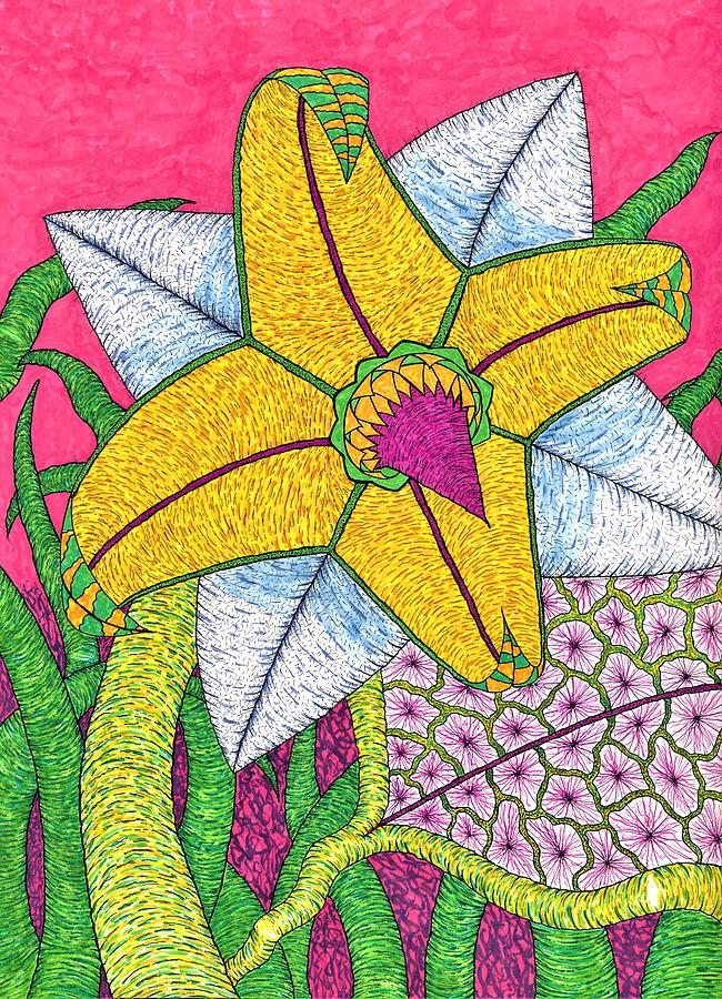 650x900 Flower Power Drawing - Flower Power Drawing