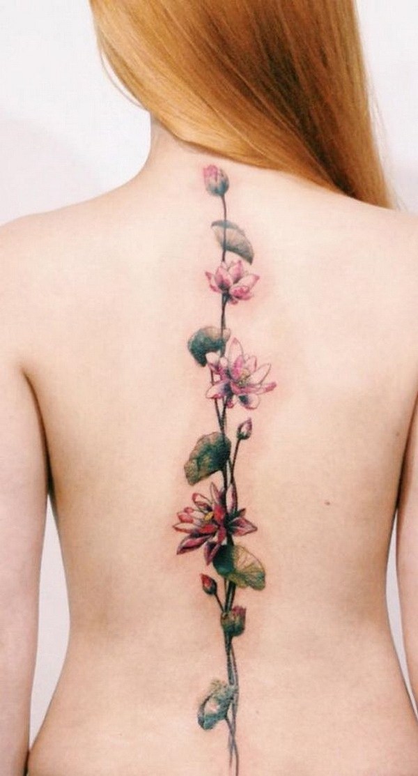 600x1113 Pretty Lotus Tattoo Designs - Flower Tattoo Drawings