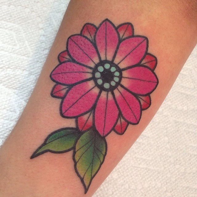 640x640 Best Daisy Flower Tattoo - Flower Tattoo Drawings