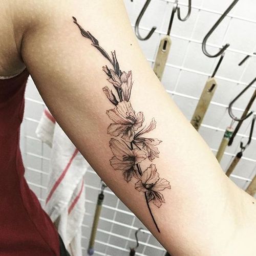 500x500 Best Flower Tattoo Ideas - Flower Tattoo Drawings
