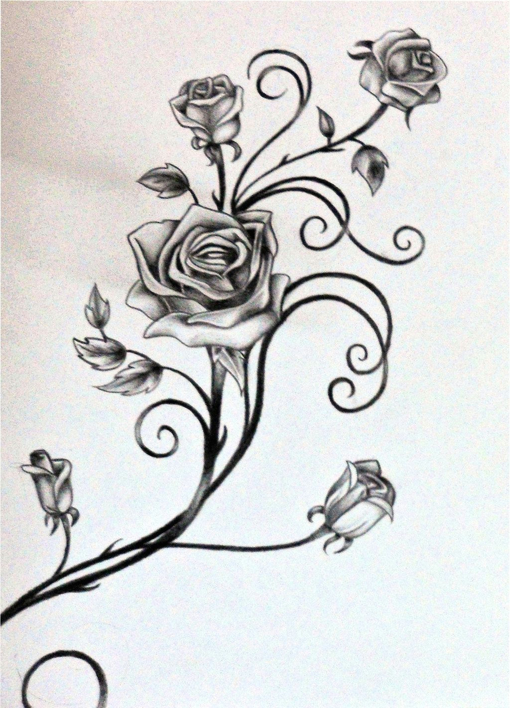 1024x1422 Drawings Of Tribal Flowers Drawings Of Vines And Leaves Roses - Flower Tribal Drawing