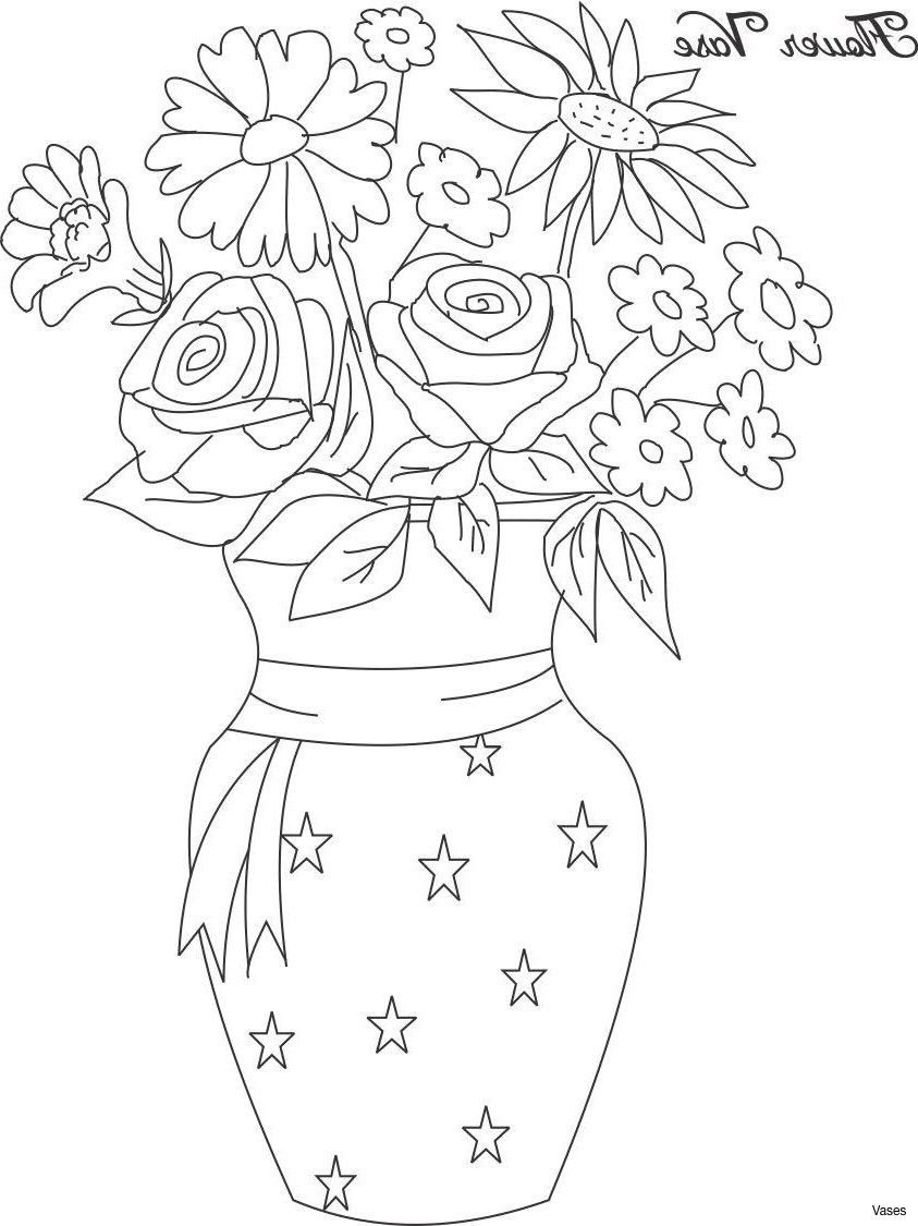 843x1125 Flower Vase Drawing How To Draw A With Flowers And Cute Card Step - Flower Vase Drawing