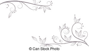 300x172 Flower And Vines Pattern Stock Illustrations Flower - Flower Vine Drawing