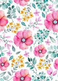 191x264 Image Result For Colourful Flower Designs Drawings Floral - Flower Wallpaper Drawing
