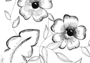 300x210 Jungle Flowers Drawings - Flowers And Vines Drawing