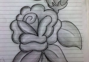 300x210 Simple Drawing Pencil Flowers Image Flower Drawing In Pencil Easy - Flowers Drawing Pictures Pencil