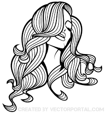 216x234 image result for girl with flowing hair drawing hairshow hair - Flowing Hair Drawing