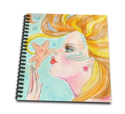 425x386 Db Soft Pastel Ocean Mermaid - Flowing Hair Drawing