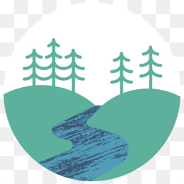 260x260 River Png - Flowing River Drawing