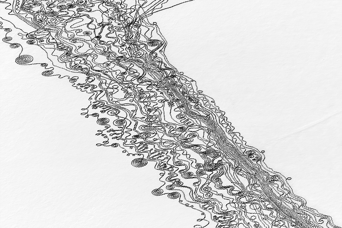 1200x800 we are the water snow drawings project sonja hinrichsen - Flowing Water Drawing