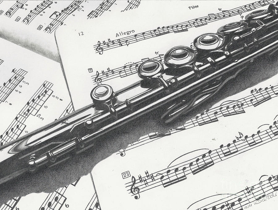 900x682 flute drawing - Flute Drawing