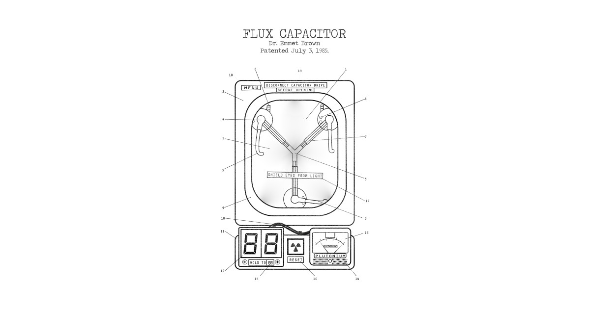 Flux Capacitor Drawing at Explore collection of