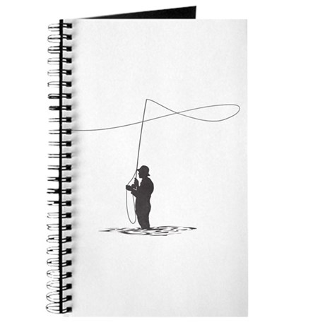 460x460 fly fishing stationery - Fly Fisherman Drawing