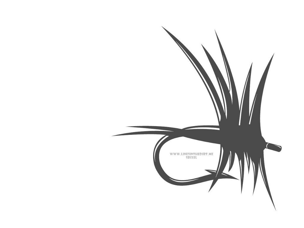 1024x768 Dry Lines In The Dirt - Fly Line Drawing