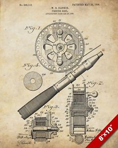240x300 fly fishing rod reel us patent technical drawing real canvas fish - Fly Rod Drawing