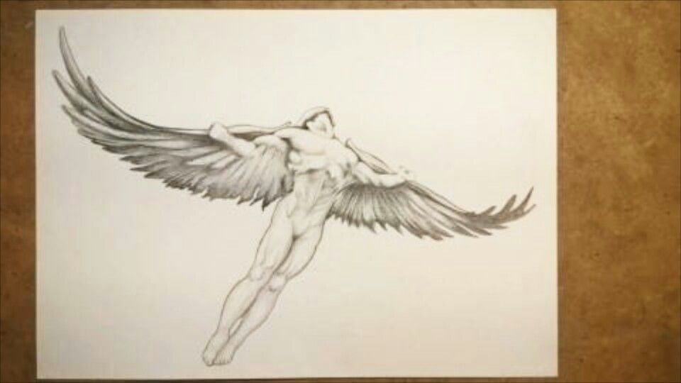 960x540 Flying Angel My Next Ink Tattoo Designs, Mythology Tattoos - Flying Angel Drawing