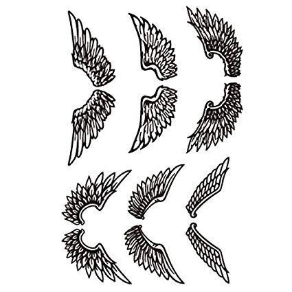 425x425 flying angel animal wings scrapbook diy photo cards - Flying Angel Drawing