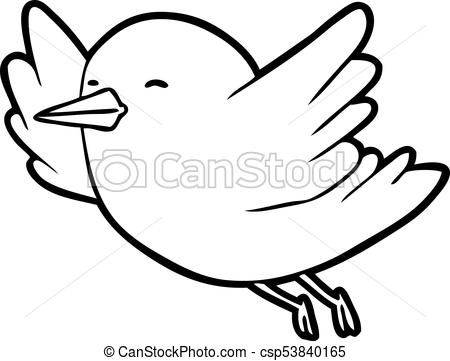 450x361 line drawing of a bird flying - Flying Bird Line Drawing