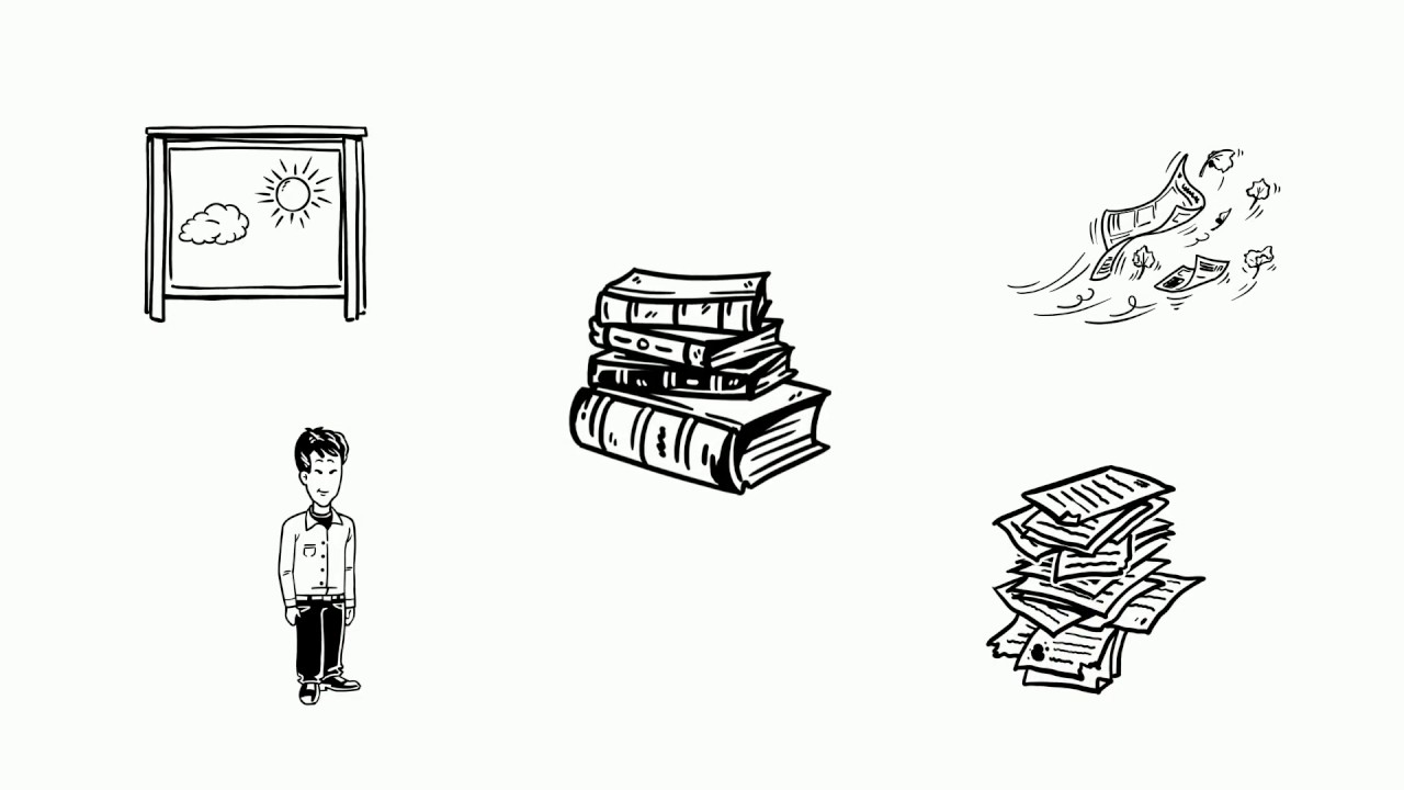 1280x720 The Fantastic Flying Books - Flying Books Drawing