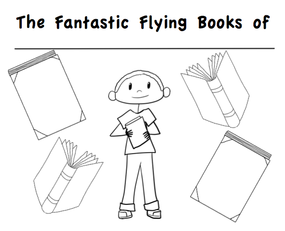 577x468 Fantastic Flying Books Text, Images, Music, Video Glogster Edu - Flying Books Drawing