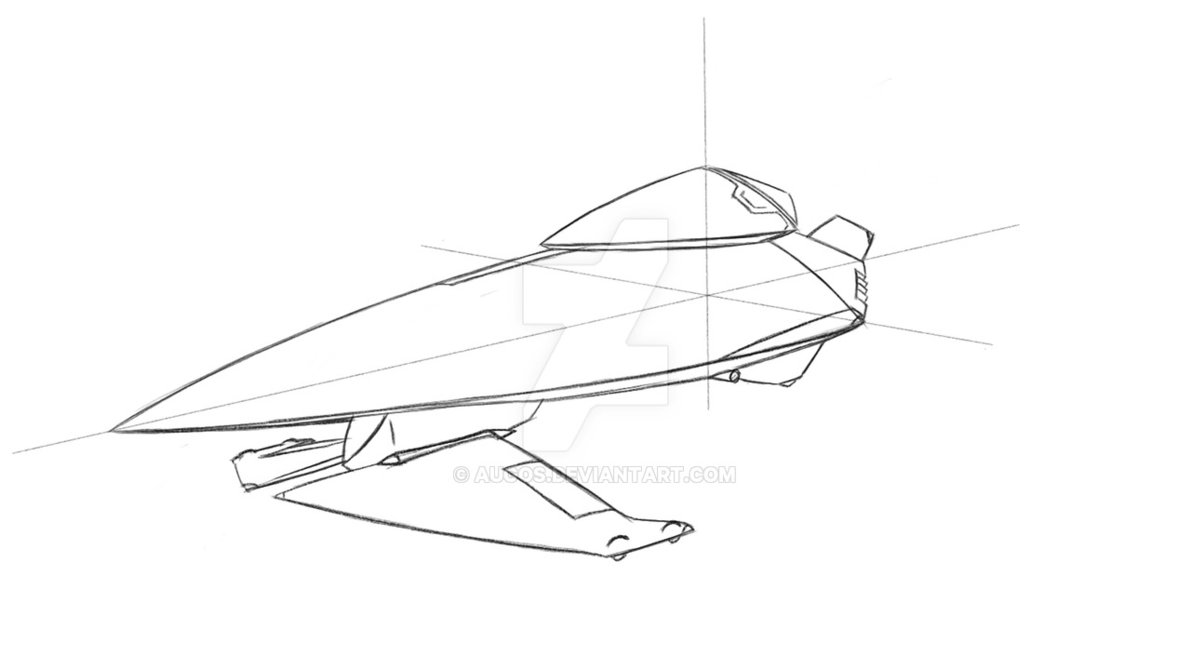 1191x670 Flying Car Line Drawing - Flying Car Drawing