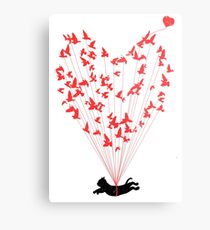 210x230 Flying Cat Drawing Metal Prints Redbubble - Flying Cat Drawing