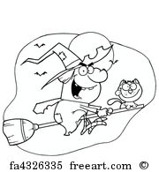 180x195 free art print of flying cat a maine coon cat leaps over a young - Flying Cat Drawing