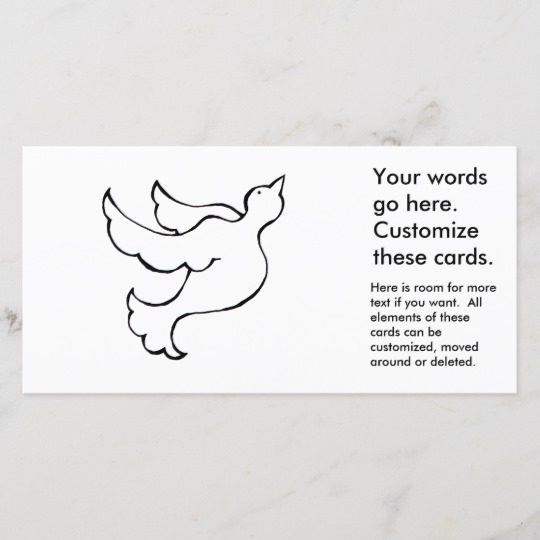 540x540 Flying Dove Hopeful Bird Fun Simple Drawing Art Zazzle Ca - Flying Dove Drawing