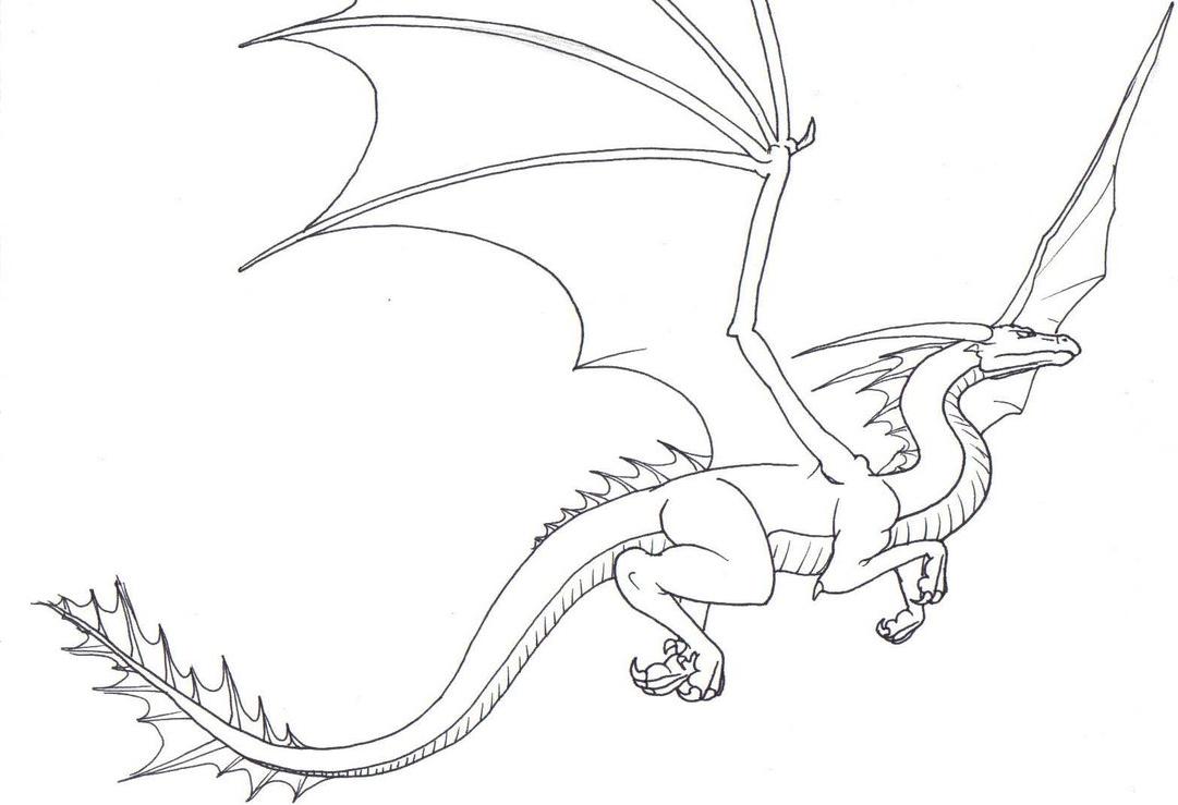 Flying Dragon Drawing at Explore