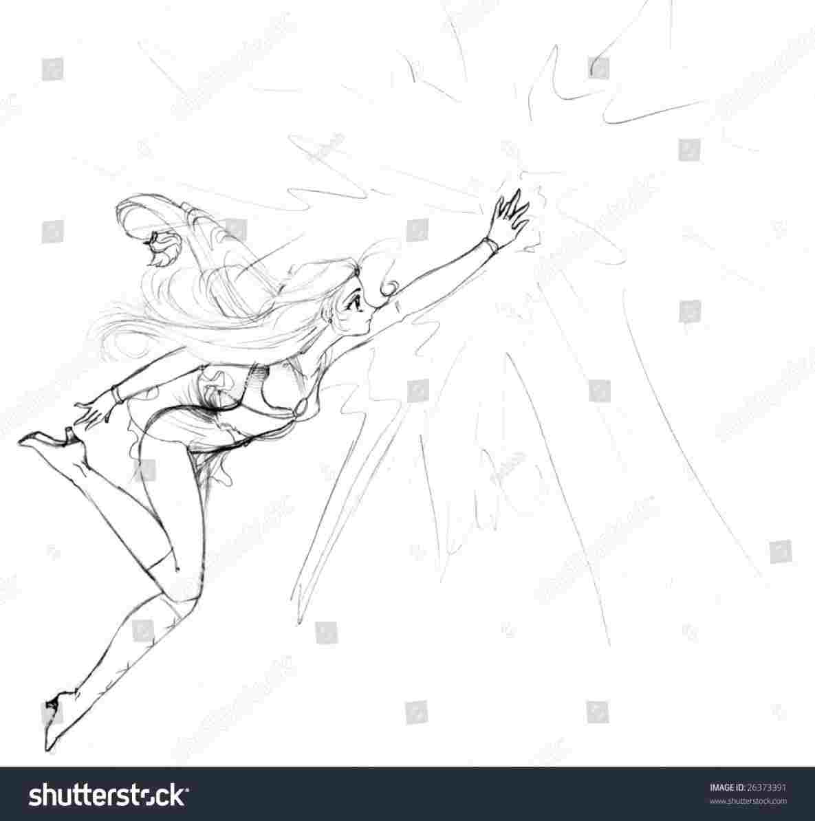 1185x1194 rhshutterstockcom flying fairy flying drawing fairy watercolor - Flying Drawing