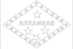 250x170 Flag Of Spain Coloring - Flying Flag Drawing