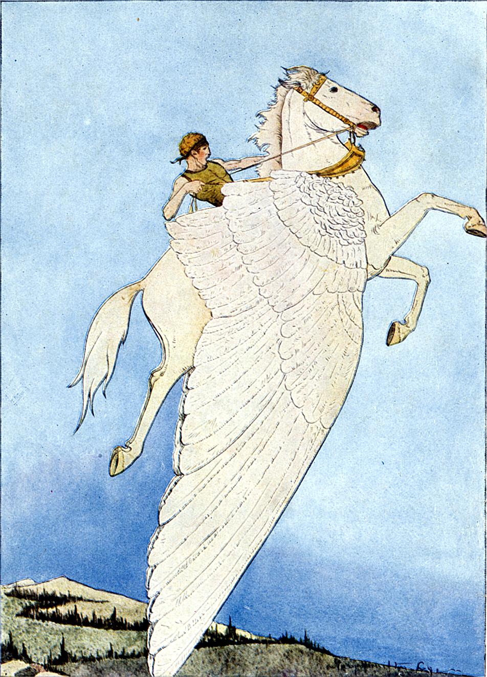 952x1324 Pegasus - Flying Horse Drawing
