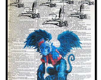 340x270 Flying Monkey Art Etsy - Flying Monkey Drawing