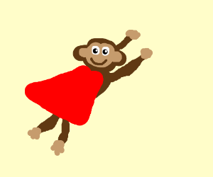 300x250 Flying Monkey Drawing - Flying Monkey Drawing