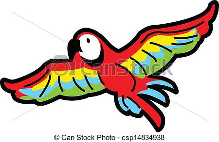 450x293 flying parrot colorful tropical macaw parrot flying - Flying Parrot Drawing