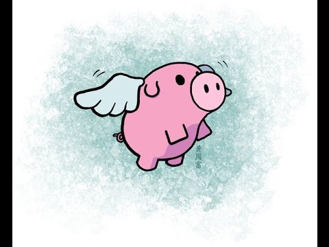 480x360 How To Make A Pig Fly - Flying Pig Drawing