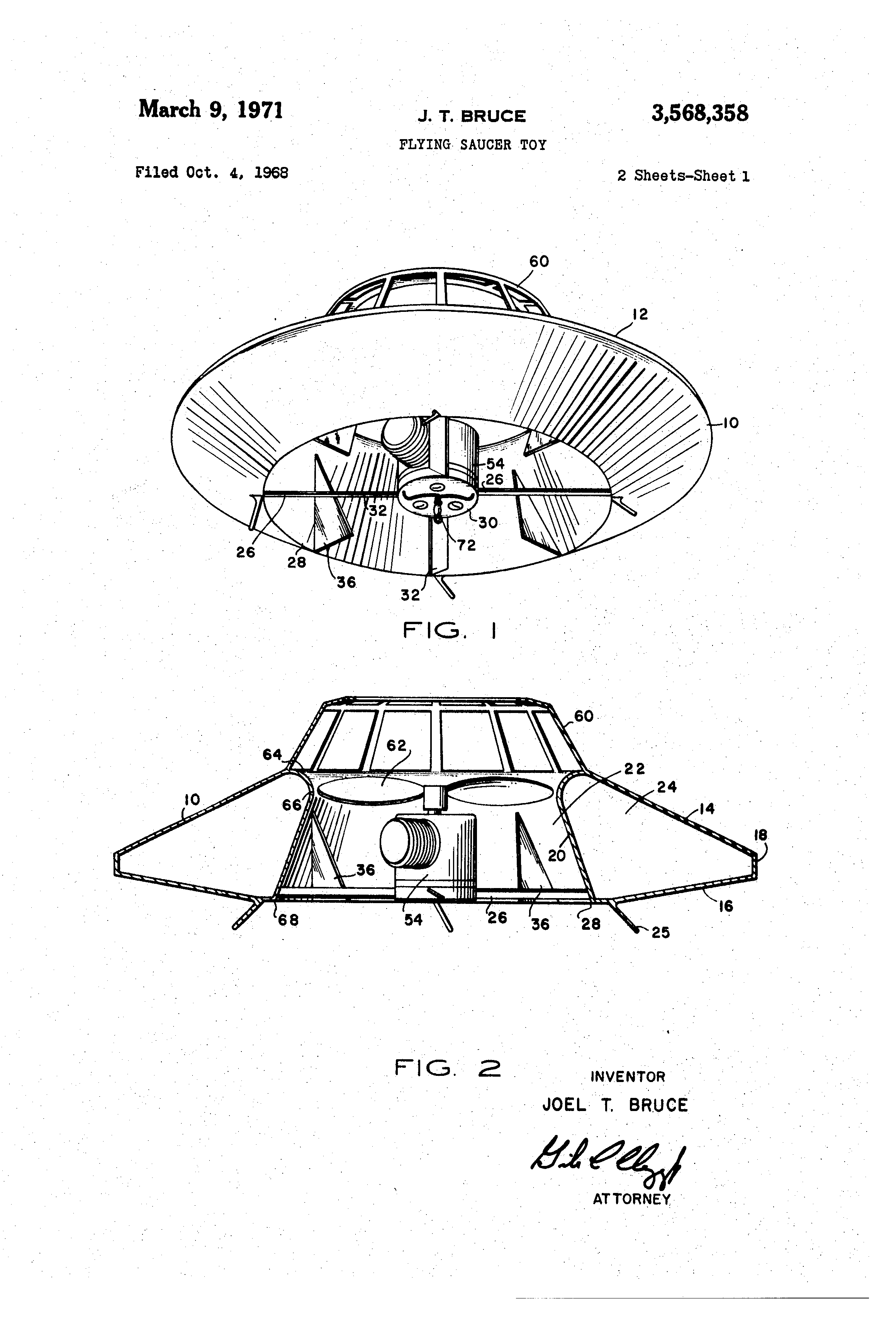2320x3408 patent - Flying Saucer Drawing