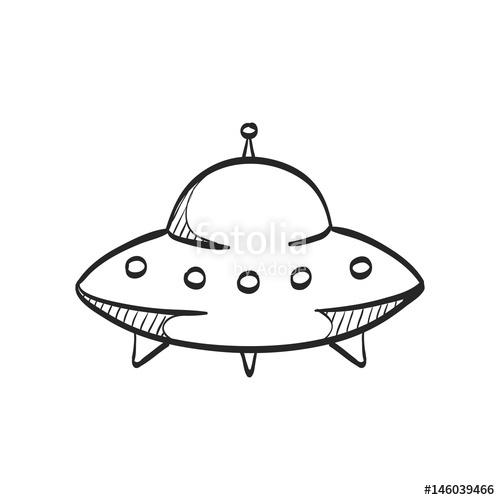 Flying Saucer Drawing at Explore collection of
