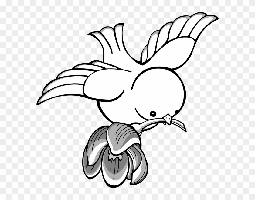 840x661 Flying Bird Drawing - Flying Sparrow Drawing