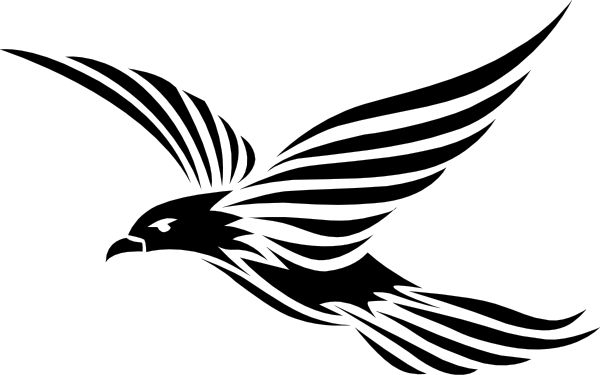 600x375 Flying Sparrow Drawing - Flying Sparrow Drawing