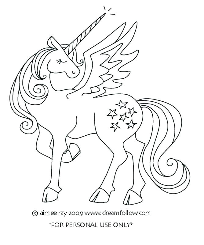 668x800 Flying Unicorn Coloring Pages - Flying Unicorn Drawing