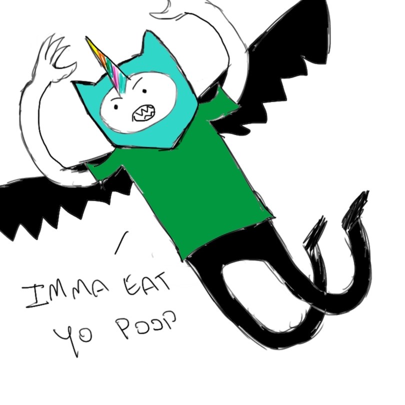 810x810 Flying Unicorn Drawing - Flying Unicorn Drawing